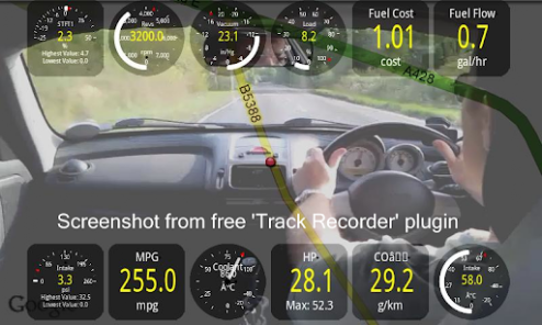 Скриншот Torque Pro (OBD2 / автомобиль) 7
