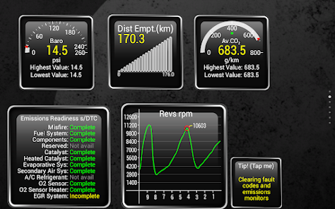 Скриншот Torque Pro (OBD2 / автомобиль) 10
